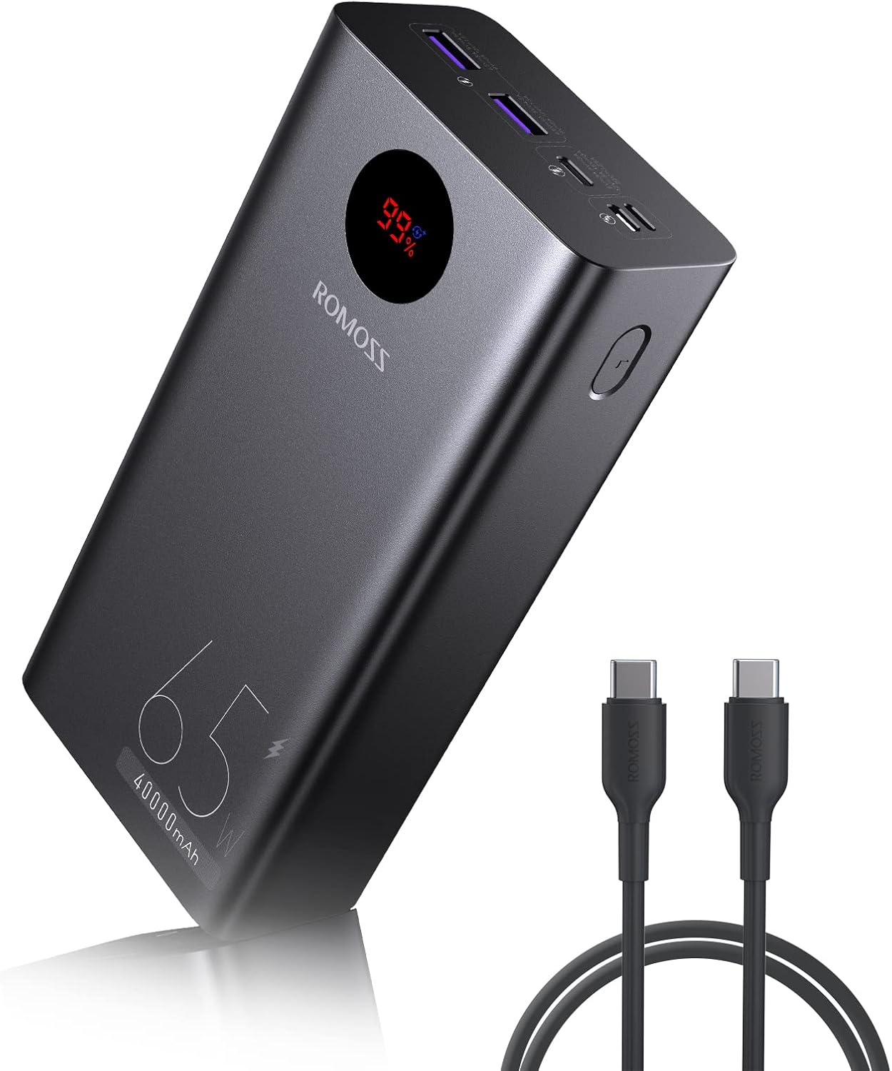 ROMOSS 65W Fast Charging Power Bank - 40000mah